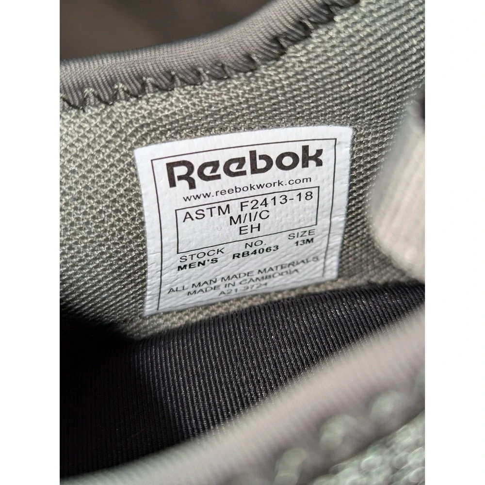 Reebok Flexagon 3.0 Work Mens Composite Toe Safety Shoes‎ RB4063 Size 13
